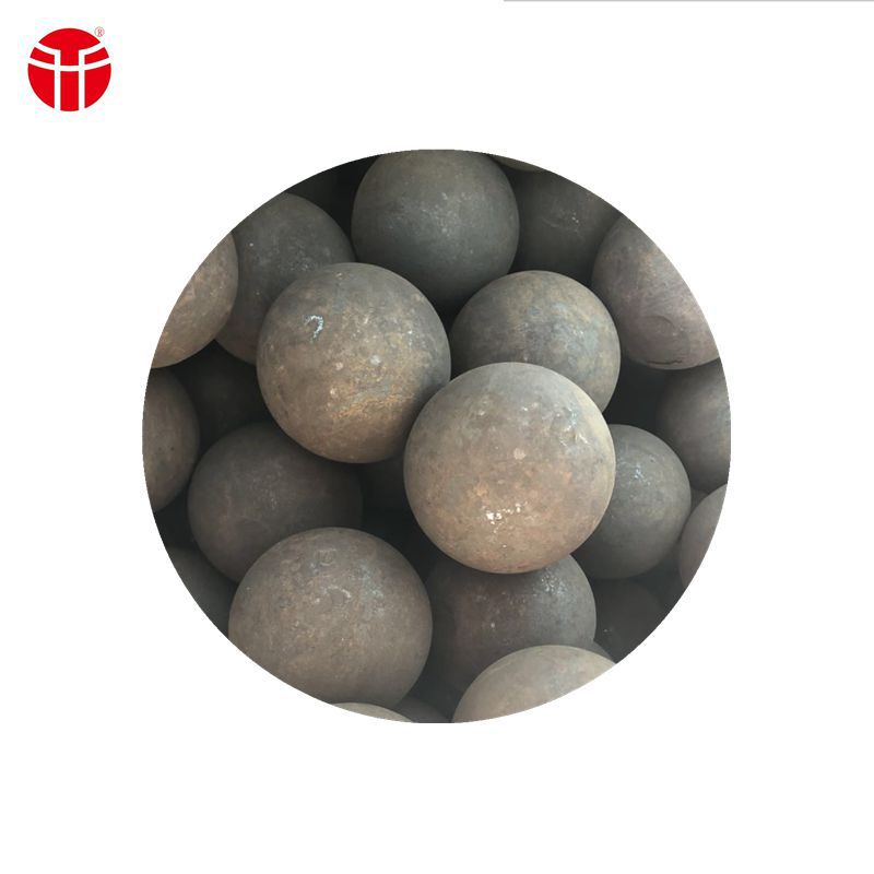 厂家供应50Mn 80mm锻造热轧钢球 硬度高磨耗低