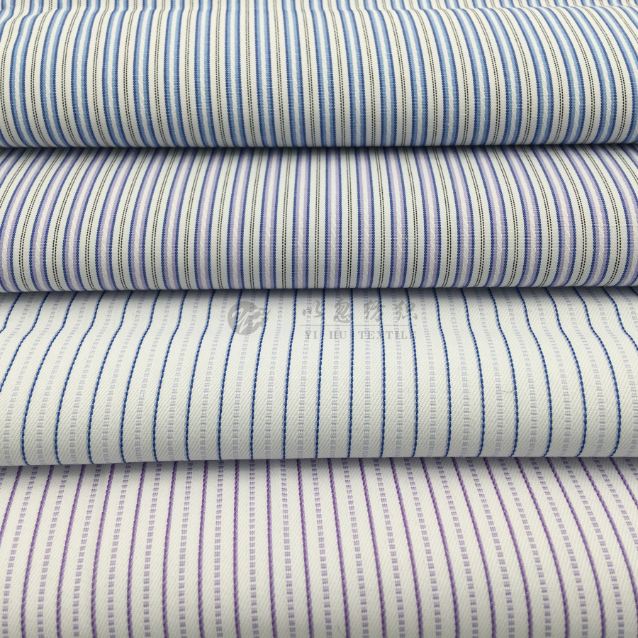 厂家直销 现货供应 色织面料 时装面料 男女通用 休闲衬衫布