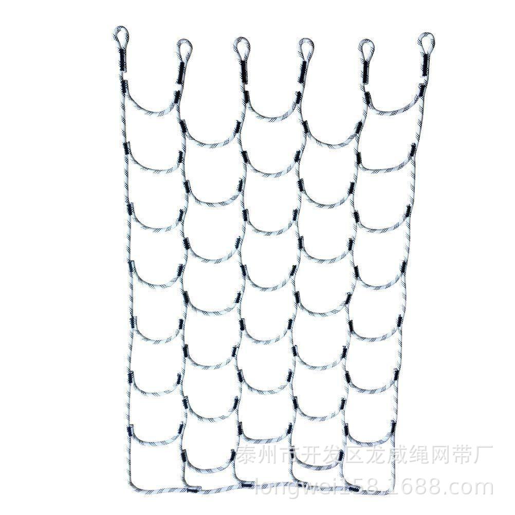 编织网 爬货网 涤纶绳编织爬网 儿童玩耍安全防护网 编织绳缝纫网