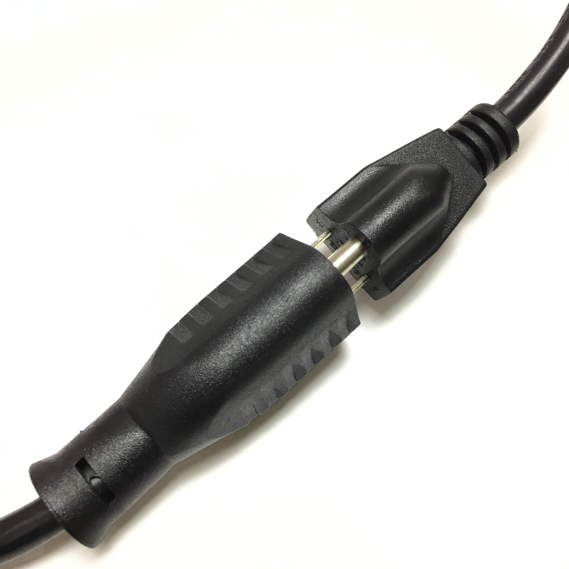 日标三极电源插头 延长线对插 日本家电尾插 户外防水插头插座