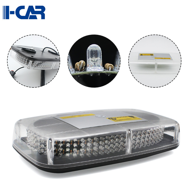 240LED automobile Highlight magnetic sucker base emergency lamp Wrecker Flash Warning light 12-24V