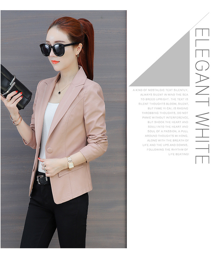 Veste cuir femme en PU - Ref 3331626 Image 45