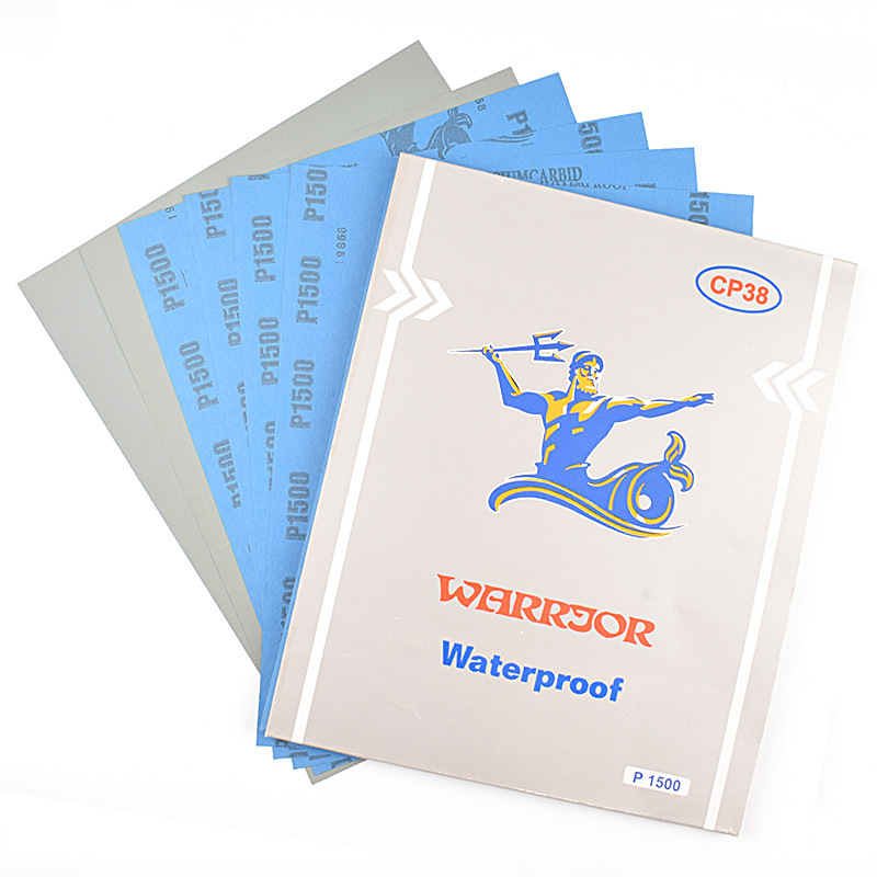 现货批发 猛士水磨砂纸 家具打磨水砂纸片240-5000目镜面抛光沙皮