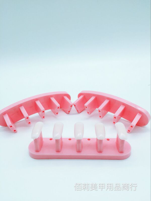 Nail Art Supplies Nail Art Exercise Rack Nail Art Tool Fake Finger Acrylic Base Display Rack Nail
