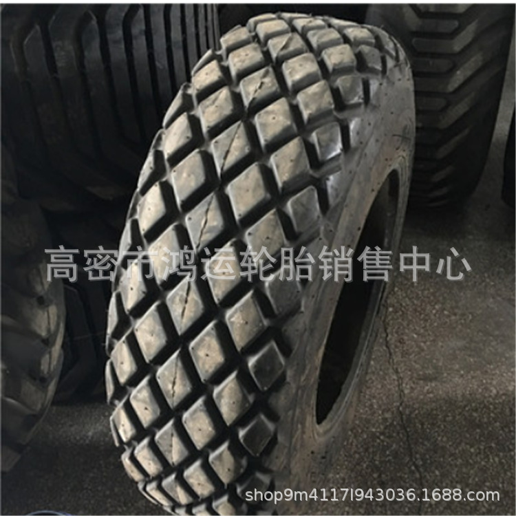 现货供应 16.9-28 16.9-30压路机轮胎R-3花纹草地胎工程机械轮胎