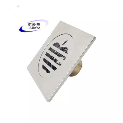 廠家直銷12*12 防臭銅自封地漏加厚 酒店衛生間家用防味防溢地漏