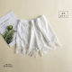 Beautiful lace stitching eyelash safety pants