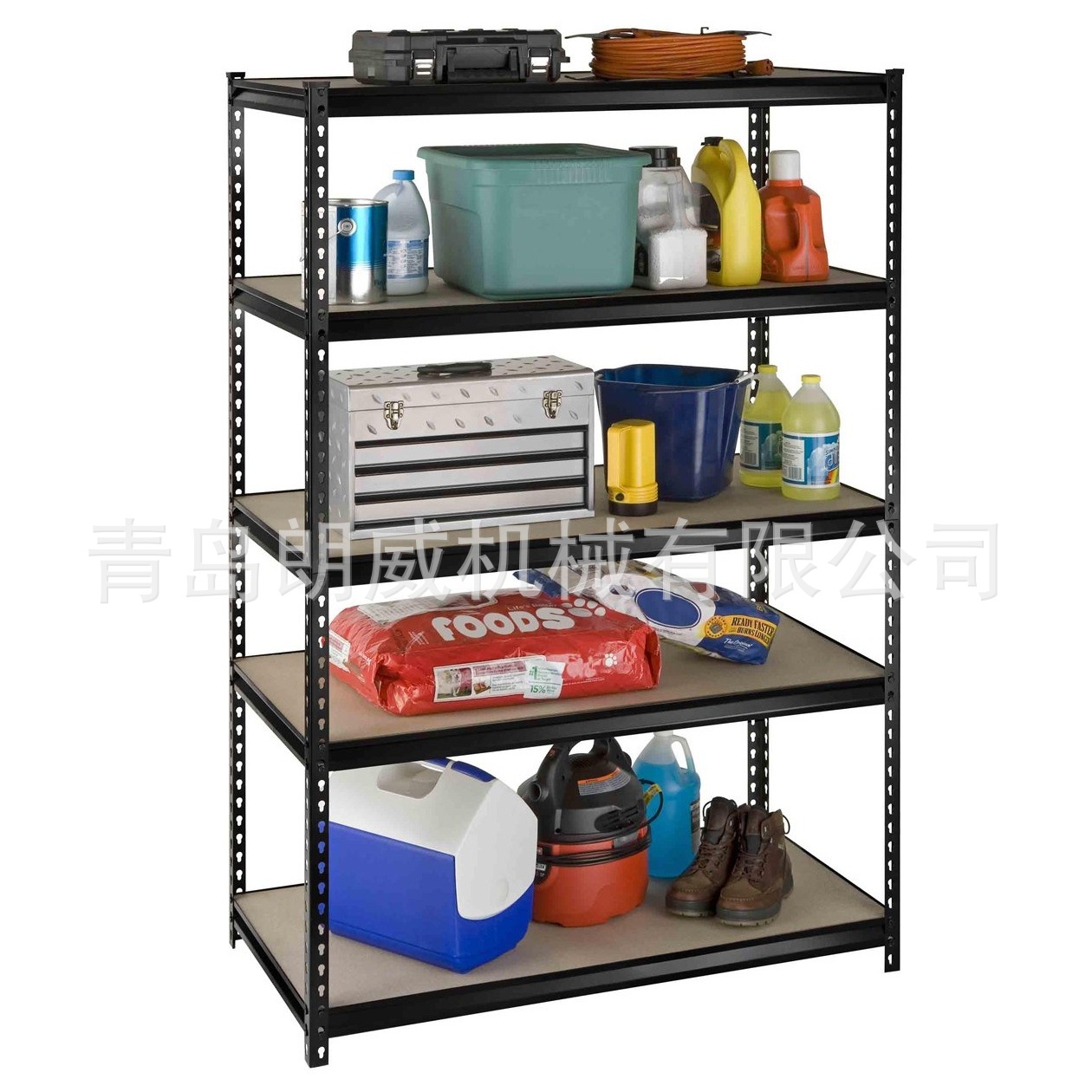 仓库仓储货架金属五金货架轻型库房货架展示置物架
