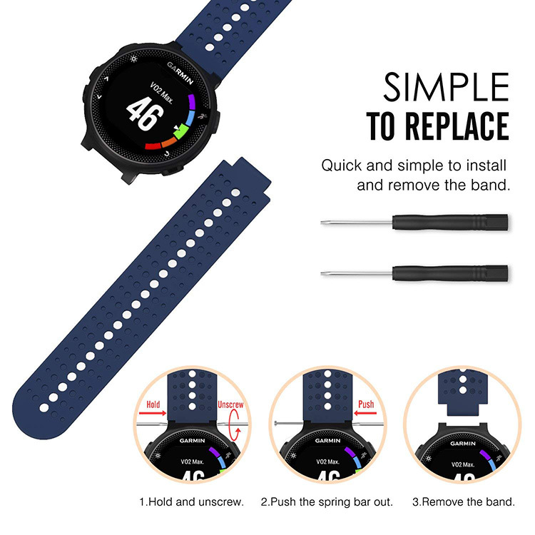 The Garmin Garmin Forerunner 630/735 235/220/230/620 / xt replacement strap wristbands Item Picture