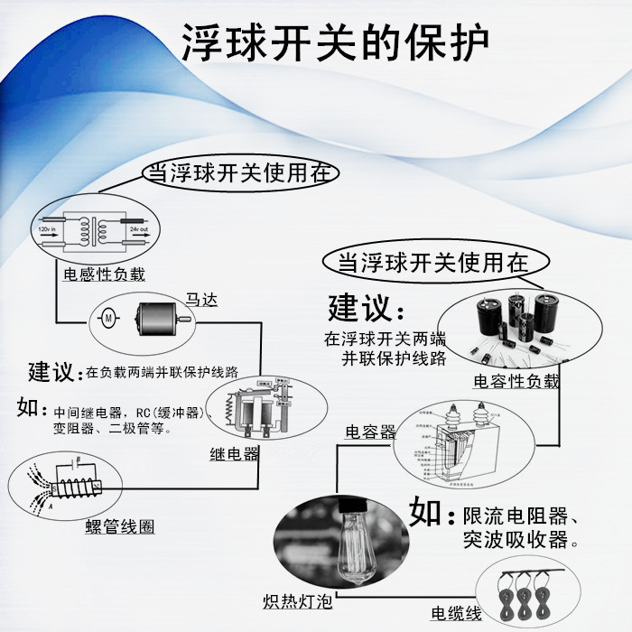 浮球开关的保护