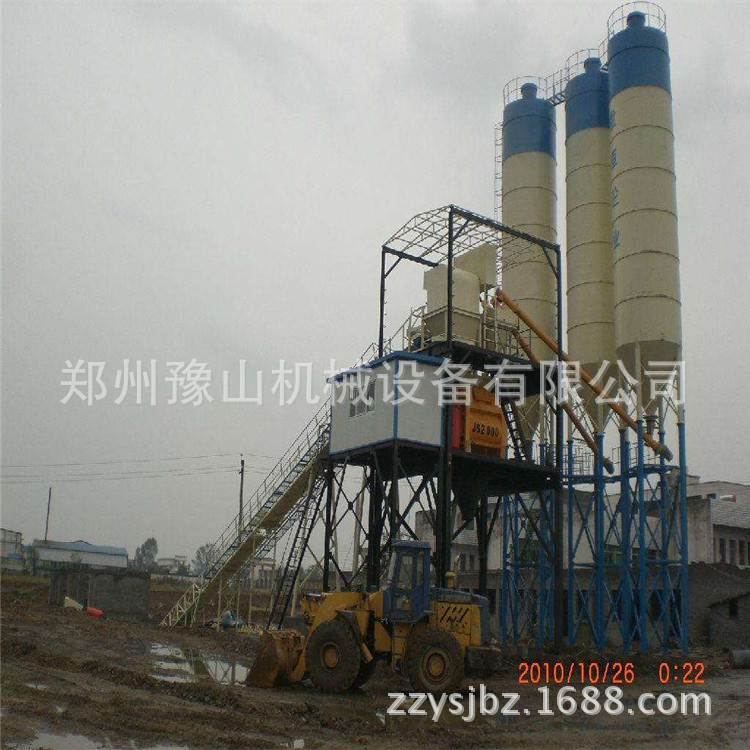 hzs120混凝土拌合站 hzs120混泥土搅拌站 hzs120商品砼搅拌站设备