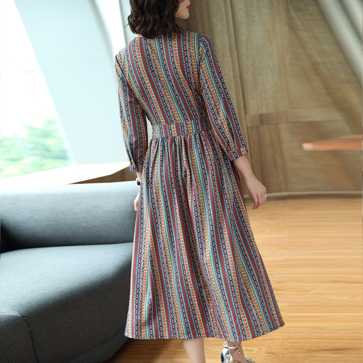 Robe femme CAMILLE en Double - Ref 3326851 Image 3
