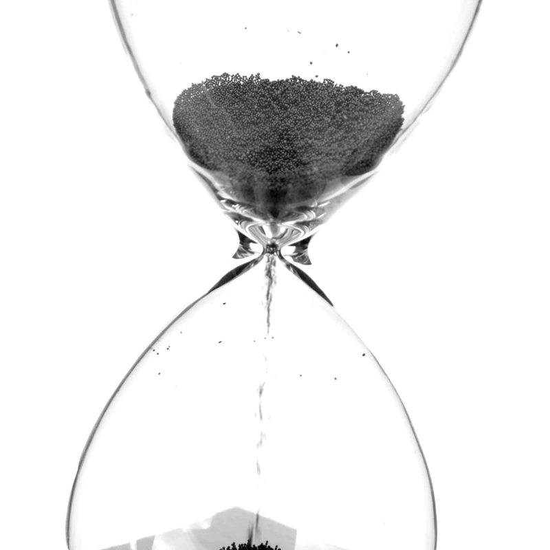 [创意玻璃磁铁磁力沙漏 hourglass磁性磁铁生日礼物创意摆件沙漏]