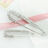 Cardigan, high-end pin, diamond, accessory, sweater suitable for men and women, brooch lapel pin, simple and elegant design