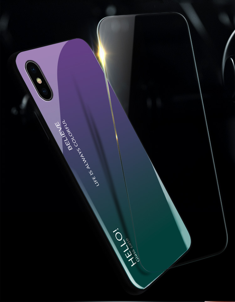 Gradient Glass Phone Case