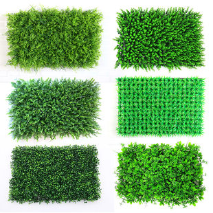 Simulation Plant Wall Milan Vegali lawn Wall wall surface Shopping mall indoor decoration landscaping fake green plants wholesale