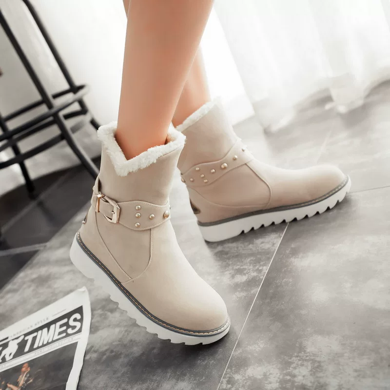 Winter belt, buckle for leisure, low boots