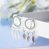 Cute short earrings, Korean style