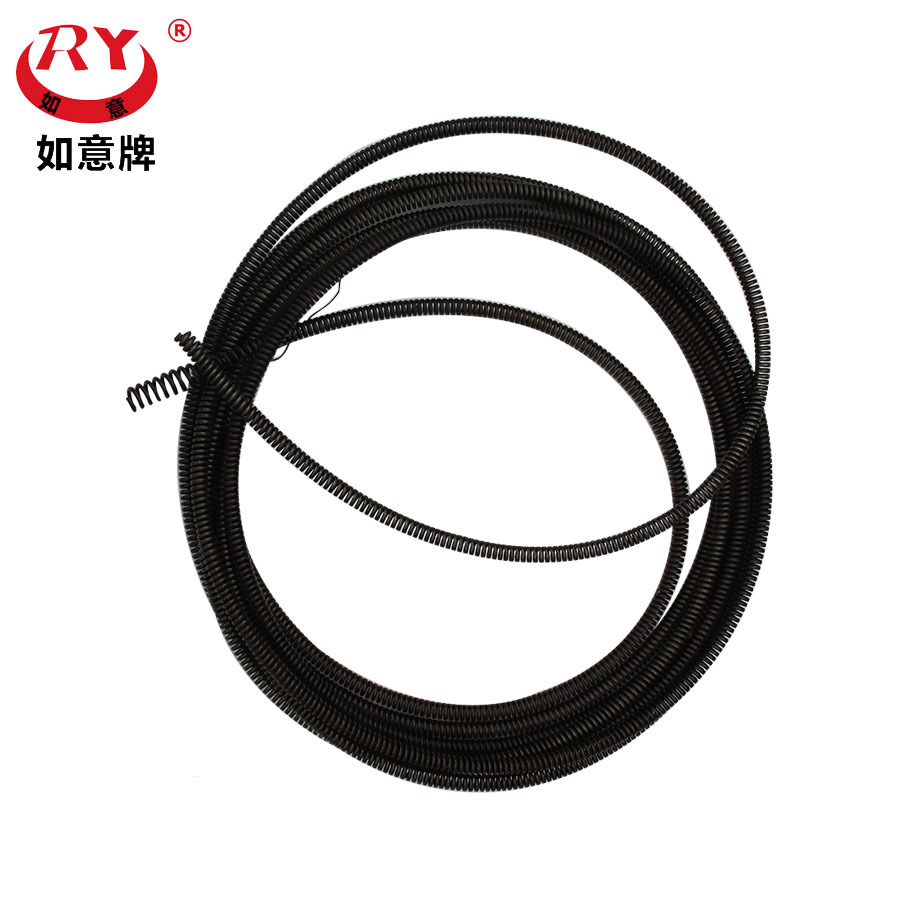 厂家供应疏通机配件 φ10mm加密弹簧 家用下水道疏通机弹簧