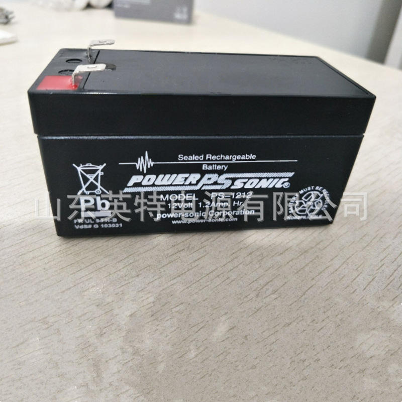Power-Sonic蓄电池ps-1212 12V1.2AH12V1.4AH 船舶 通信 医疗