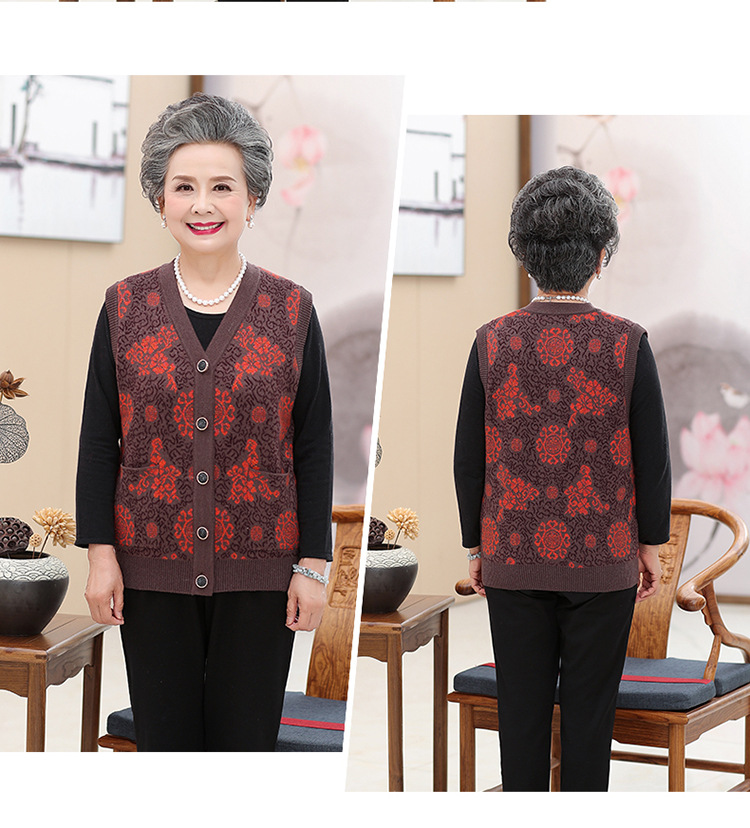 Gilet femme MOUTON ROUGE en Tricot - Ref 3317913 Image 14