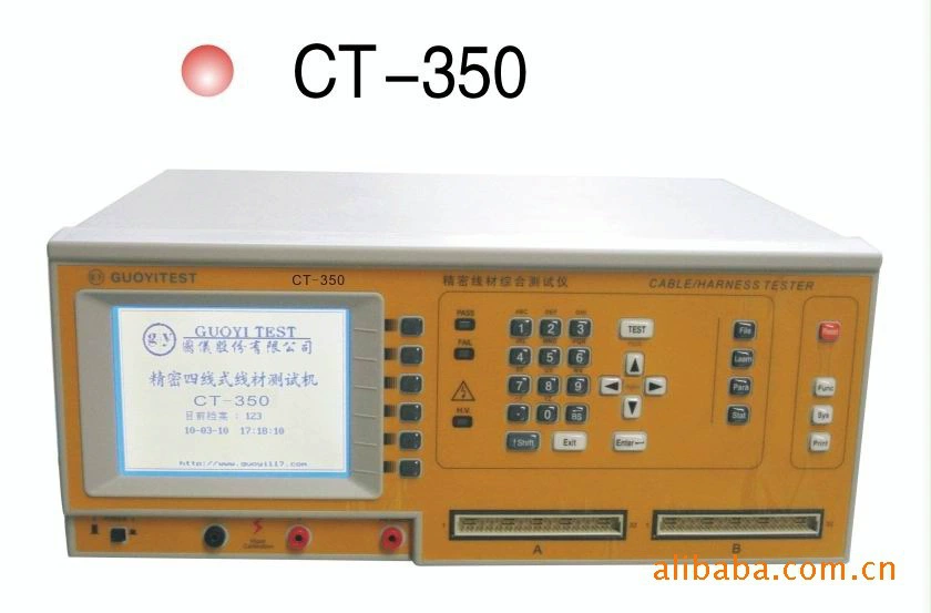 Машина испытания провода оптовой продажи прямых продаж фабрики четырехпроводная CT-350 быстрая тарировка обслуживания