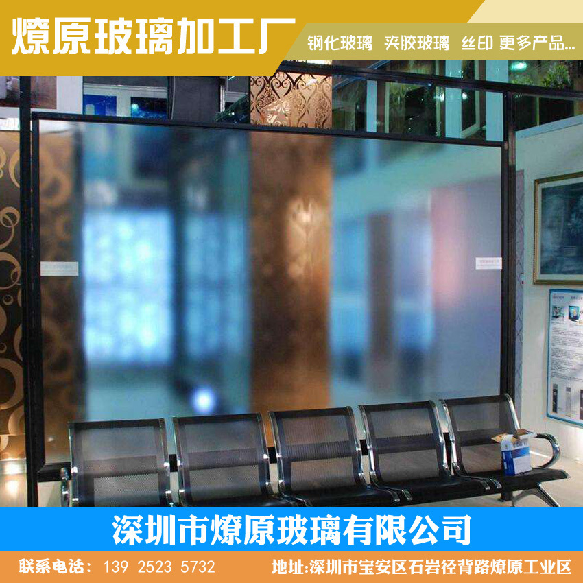 钢化玻璃化学钢化物理钢化一体机广告机液晶显示器玻璃