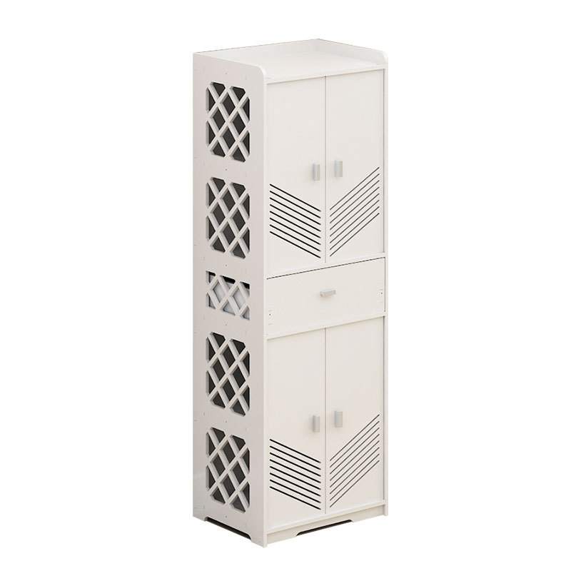 收納防塵簡歐雙開門收納櫃家用收納毛巾洗漱用品現貨批發