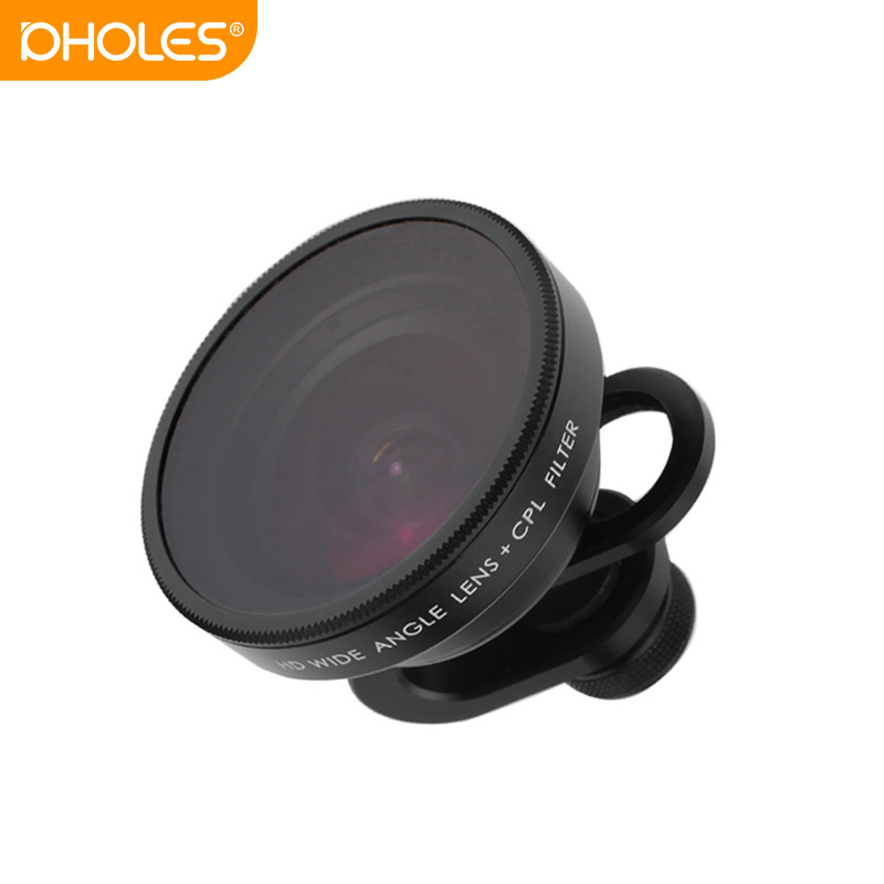 Factory Direct sales distortion-free wide-angle CPL polarizer mobile phone lens HD universal external SLR photography Factory Direct sales distortion-free wide-angle CPL polarizer mobile phone lens HD universal external SLR photography