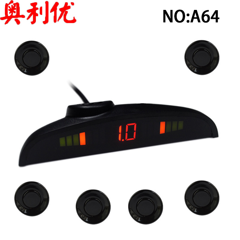 new pattern delayed function Reverse radar 6 probe Whole vehicle Preposition radar wholesale