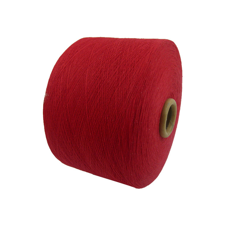 专业生产0.5-32支再生纱线 涤棉劳保手套纱 多色气流纺色纱定制