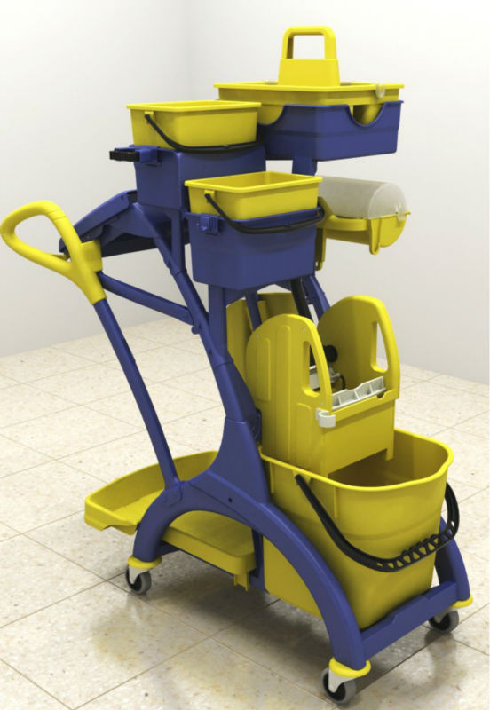 Advanced cleaning juicer squeeze bucket washing mop bucket large hand pressure hotel Nico commercial NECO cleaning
