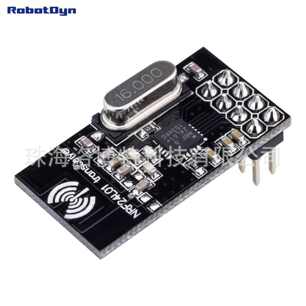 Wireless Module NRF24L01, 2.4 Ghz RF transceiver, SPI