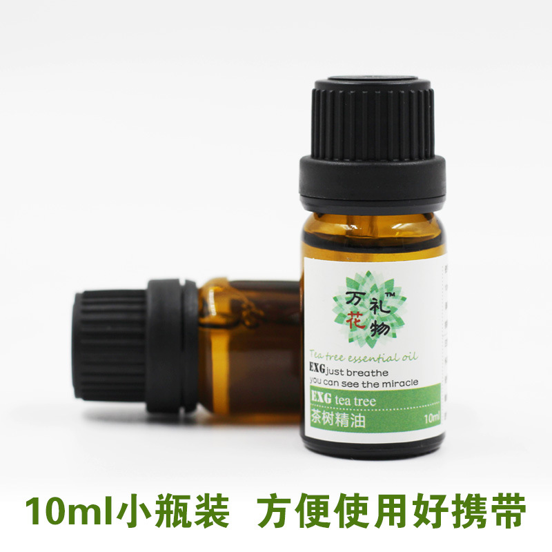 茶树精油10ml 单方精油 收缩毛孔 澳洲茶树油 配合薰衣草战痘搭档