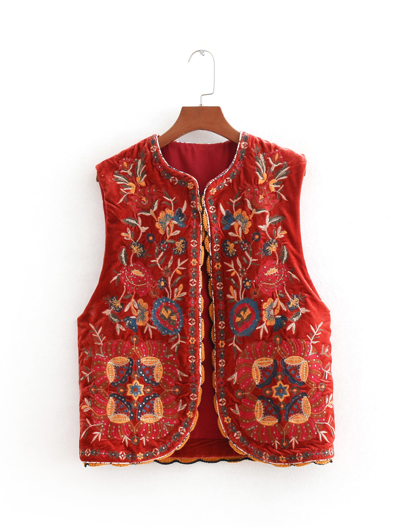 Gilet femme en Velours - Ref 3317297 Image 1