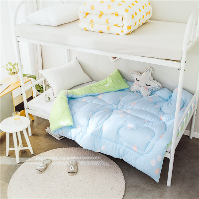 [秋季特惠]新款四季被秋季被子学生宿舍儿童被双面可用被芯被子