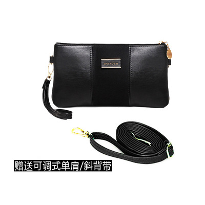 Bump bag handbag 2019 new pattern fashion lady Versatile Messenger One shoulder Handbag atmosphere Scrub clutch bag