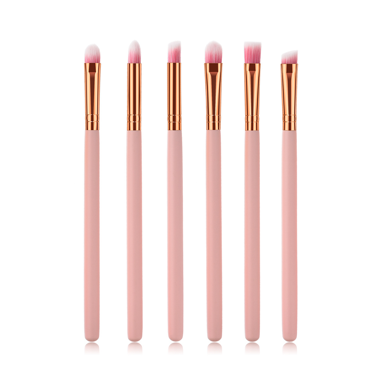 5/6/8/12/13pcs brush makeup tools For Eye set Eye shadow brush Pink Gold