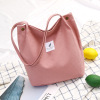 Fresh capacious shopping bag, purse, one-shoulder bag, wholesale