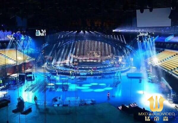 生产无舞台无线麦克风(U段专业级) KTV音响蓝牙多功能会议音响