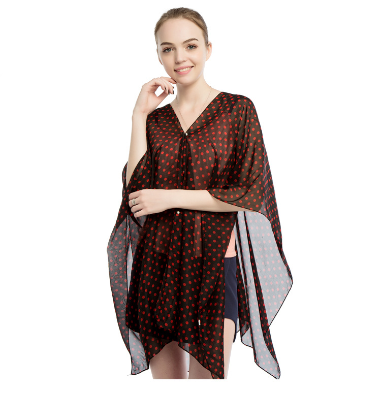 防晒披肩厂家 雪纺丝巾批发 女士围巾披肩厂家直销