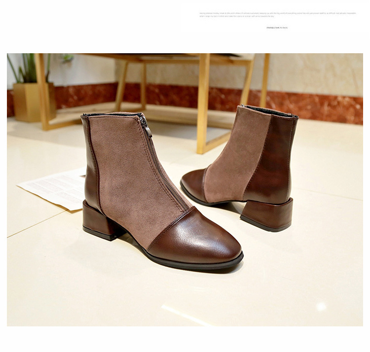 Bottes femme en Daim - Ref 3354991 Image 25