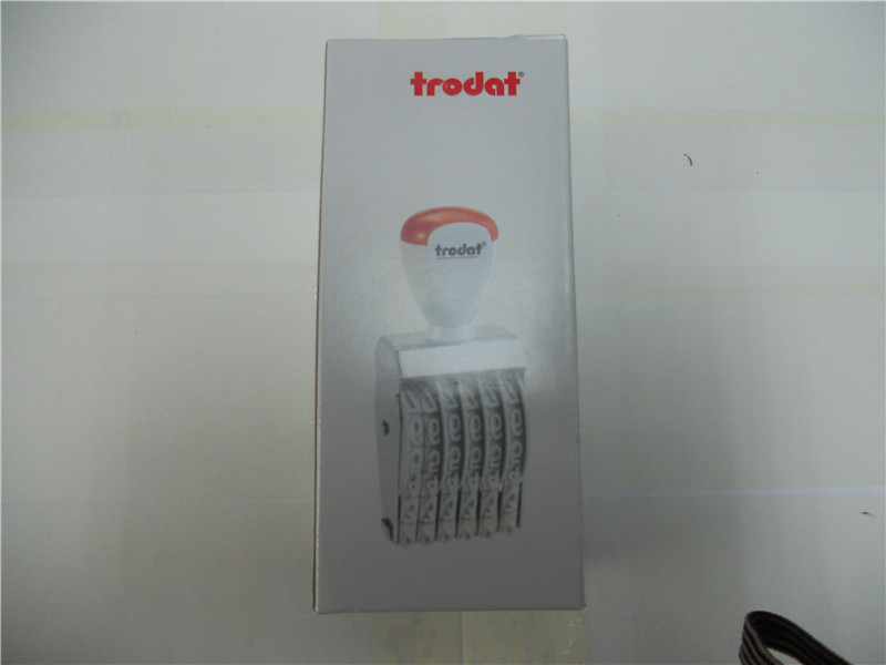 ��Ʒ׿��1594ӡ�� �ָ�9MM 4λ����ӡ�� Trodat �ɵ�ת�������� 