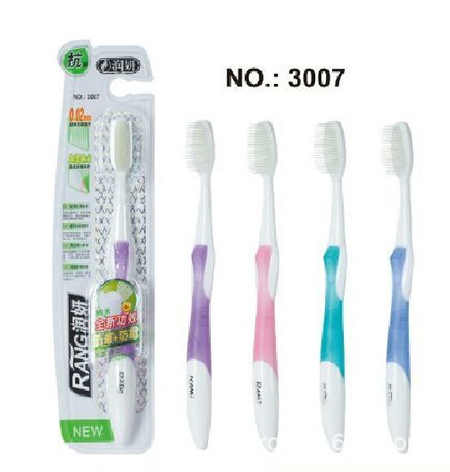 三笑润妍纳米牙刷火拼超低价10支起批抗菌独立包装3007款|ru
