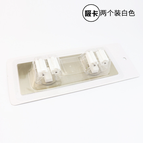Creative multifunctional mop clip strong traceless mop rack kitchen broom hanger hook sticky hook