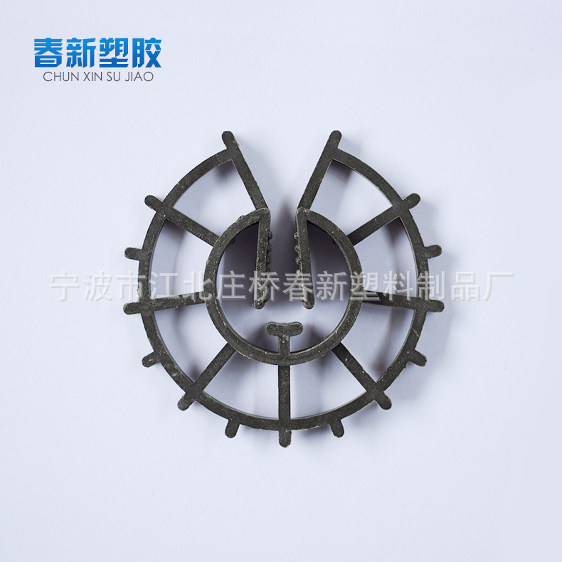 厂家供应35*12/25mm钢筋塑料定位卡 钢筋塑料支架 塑料建筑配件