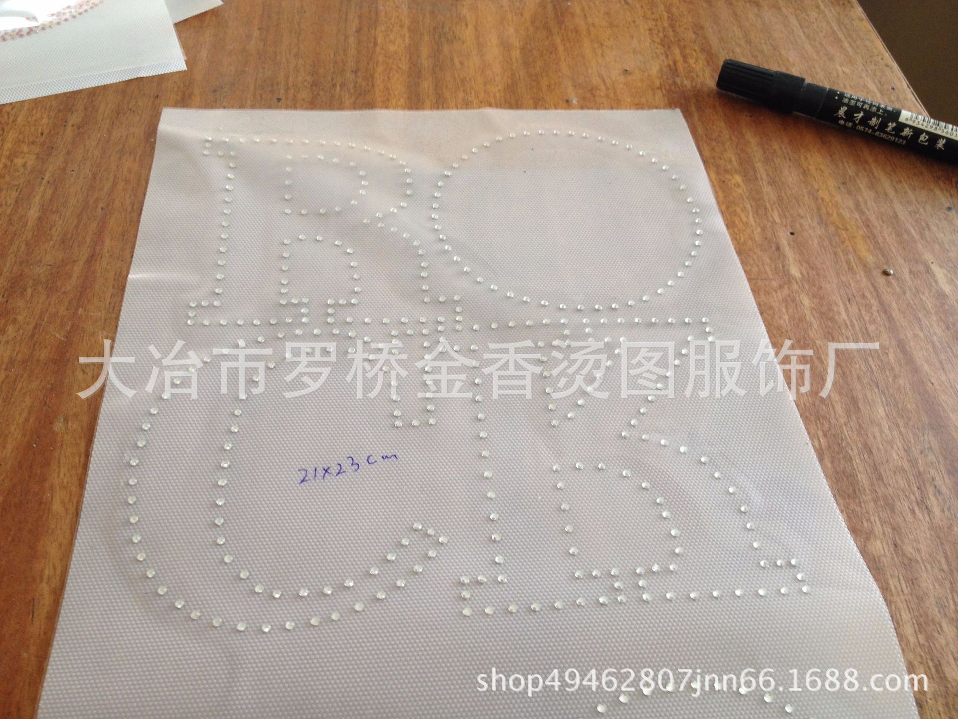 新款烫钻烫图加工  环保烫钻烫图 厂家直销 品质保证