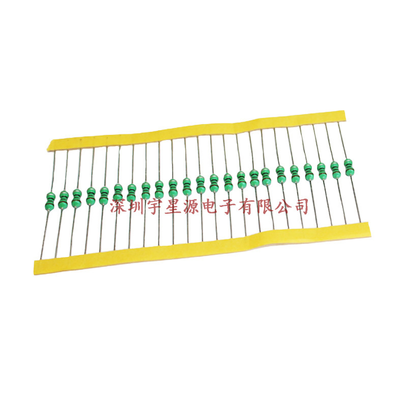 0307色环电感 3R3 3.3uH 1/4W 色码电感器