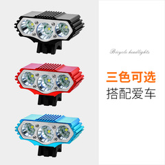 X3F3貓頭鷹自行車燈T6山地車燈USB充電式強光LED燈車前燈廠家直銷