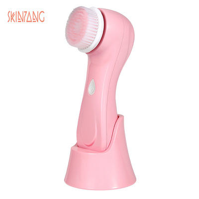 多档位震动按摩棒洁面仪 电子智能洁肤仪 震动按摩仪 硅胶洁面仪|ru